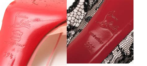 How to tell fake Christian Louboutin shoes 